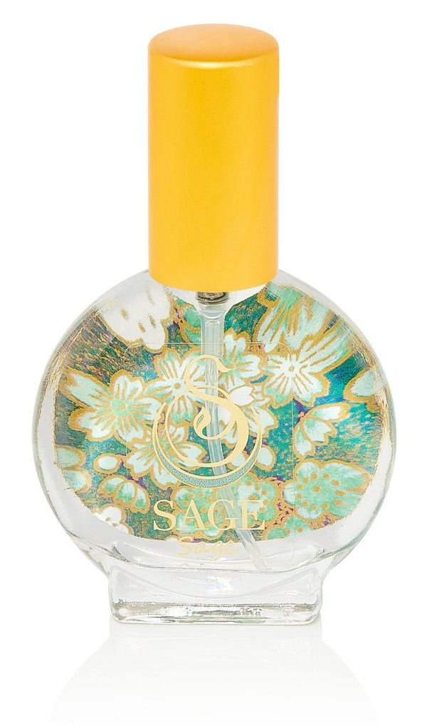 2 oz Sage Perfume Eau de Toilette spray by Sage Machado, Fresh, Gender Neutral, Vegan, Cruelty Free, made Cali made, travel size 